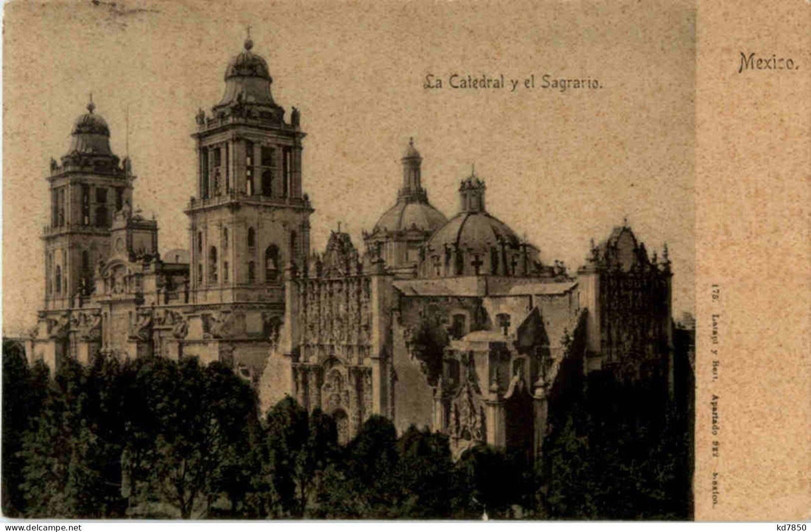 Mexico - La Catedral Y El Sagrario - Mexico