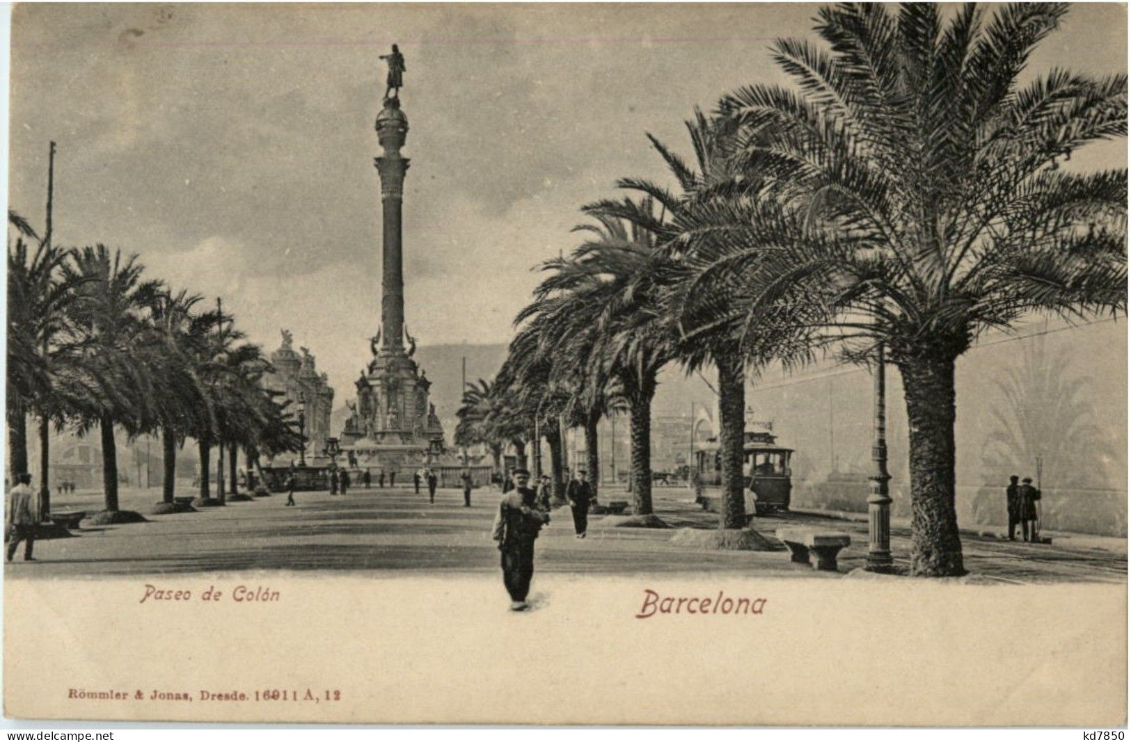 Barcelona - Paseo De Colon - Barcelona
