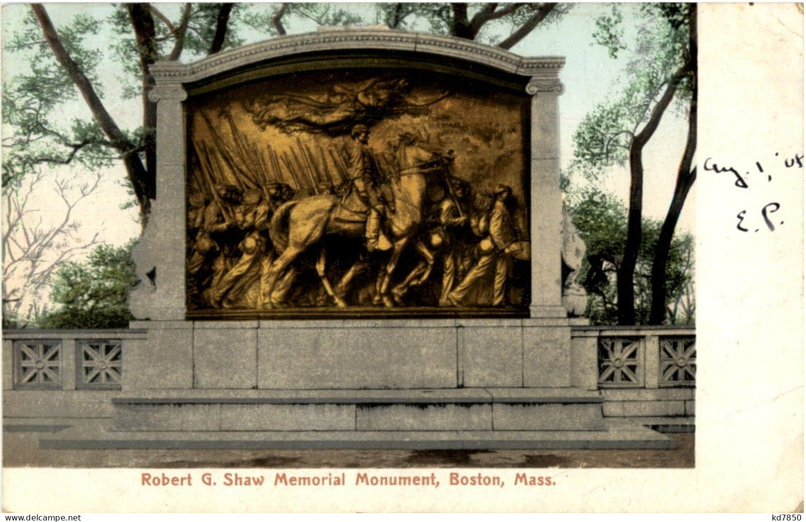 Boston - Robert G. Shaw Memorial Monument - Boston