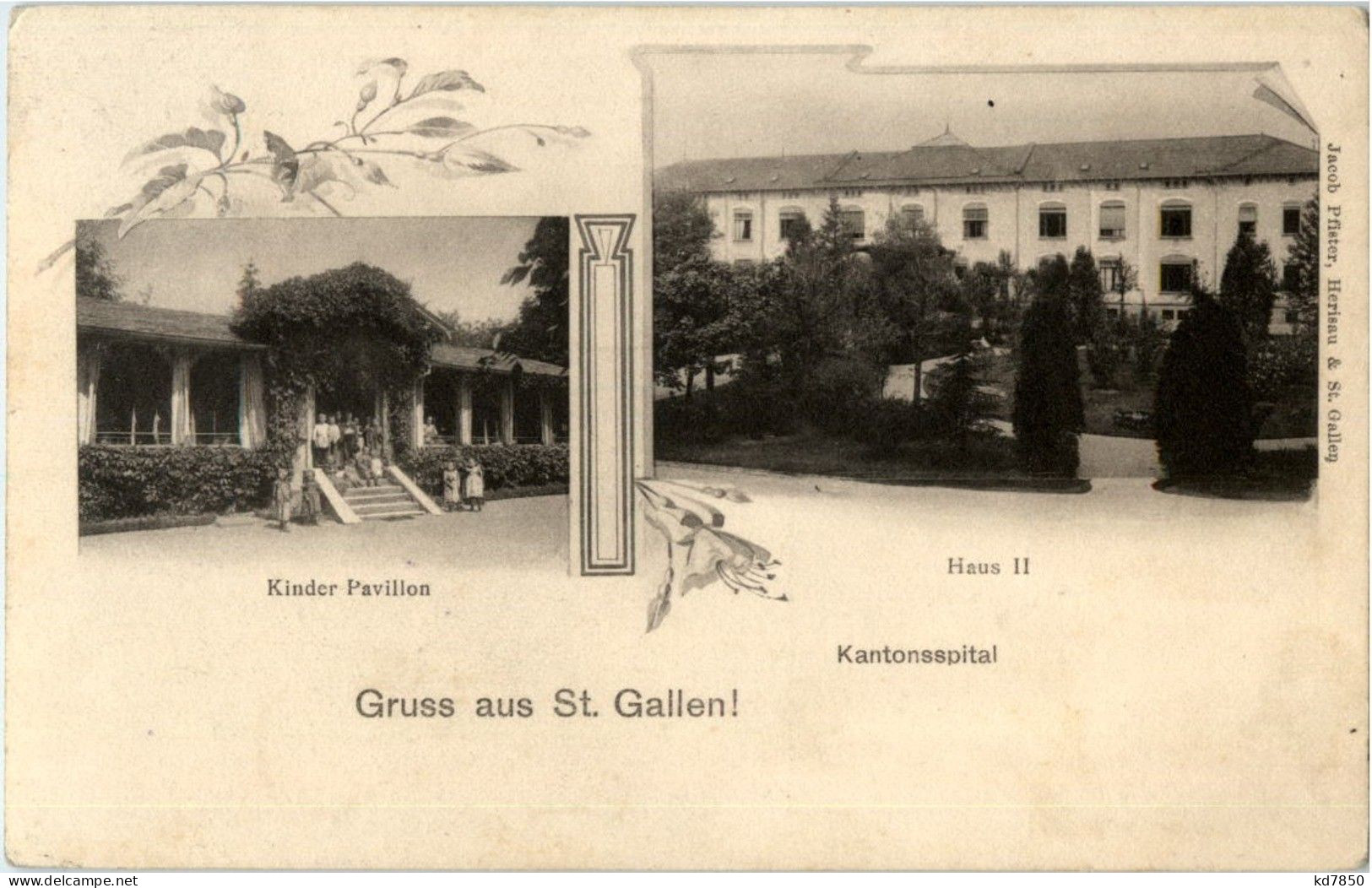 Gruss Aus St. Gallen - Kantonsspital - St. Gallen