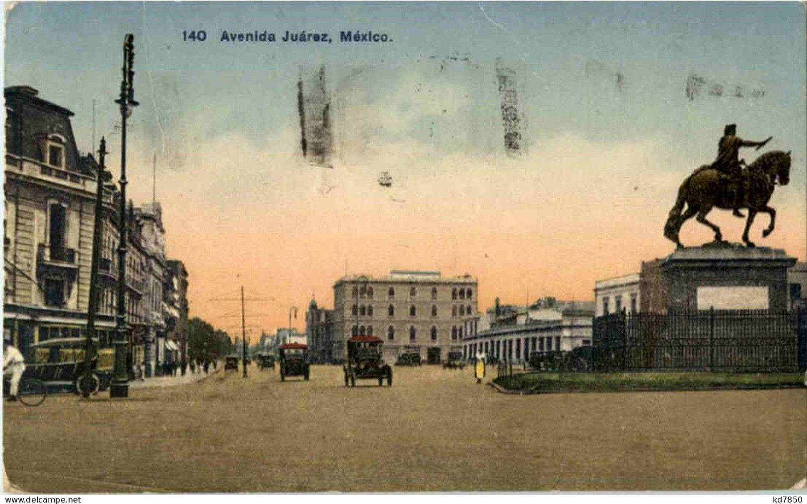 Mexico City - Avenida Juarez - Mexique