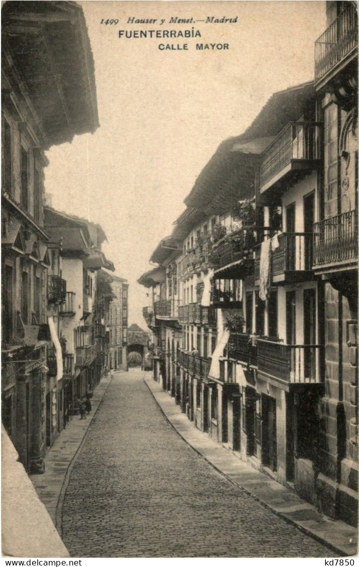 Fuenterrabia - Calle Mayor - Guipúzcoa (San Sebastián)