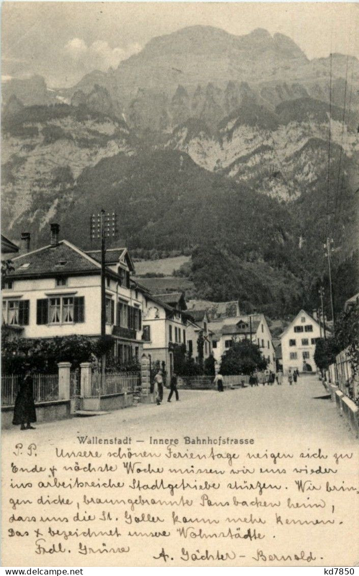 Wallenstadt - Bahnhofstrasse - Walenstadt