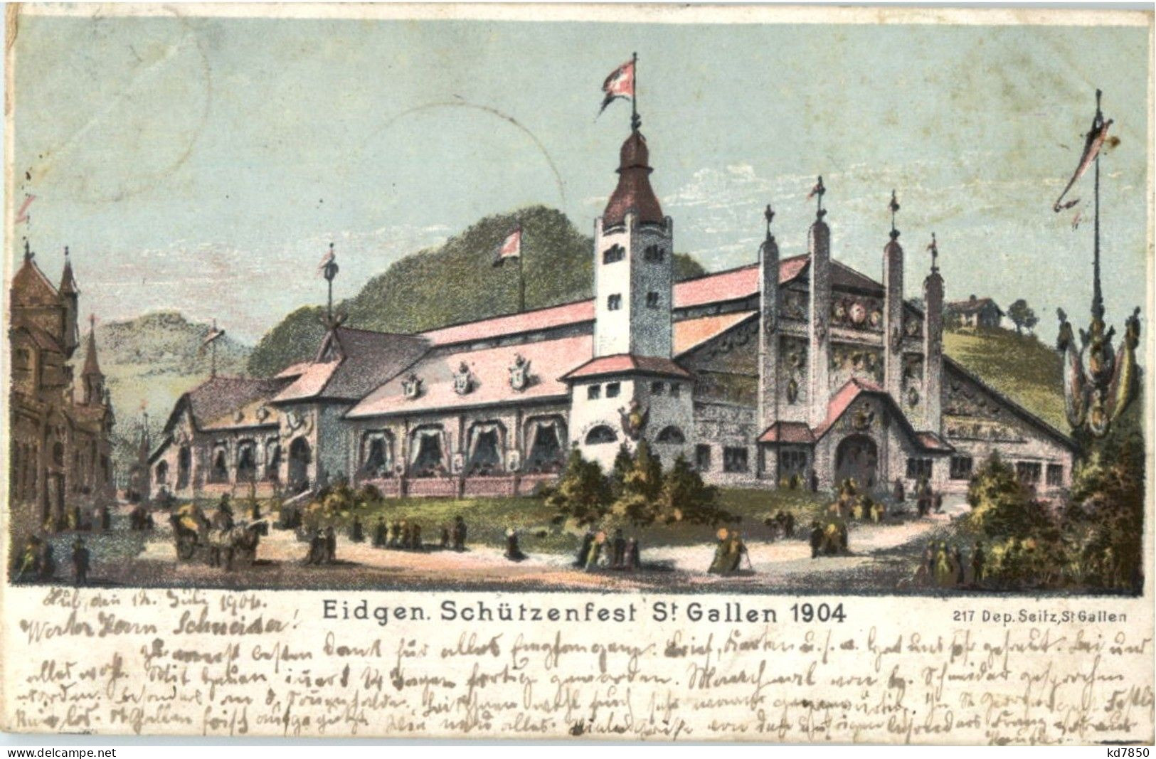 St. Gallen - Eidg. Schützenfest 1904 - St. Gallen