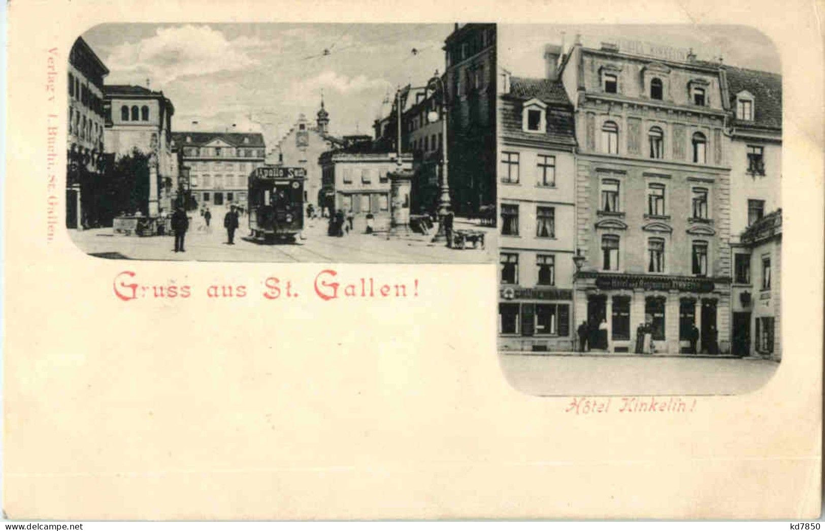 Gruss Aus St. Gallen - Hotel Kinkelin - St. Gallen