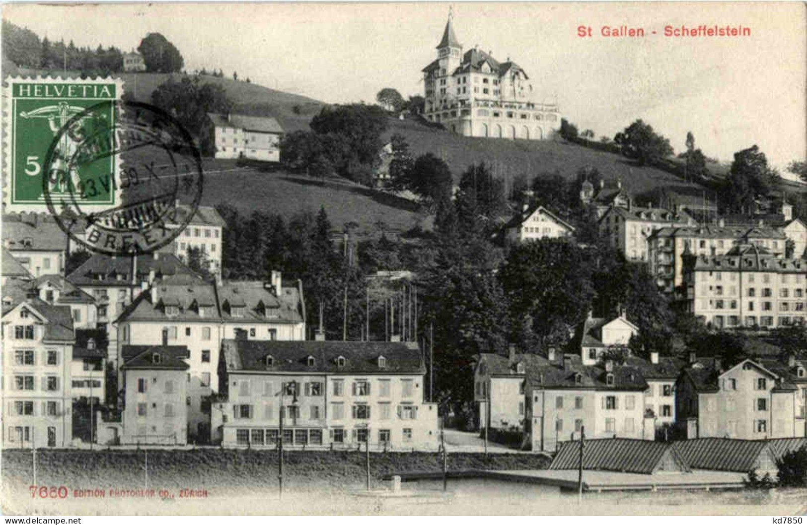 St. Gallen - Scheffelstein - St. Gallen