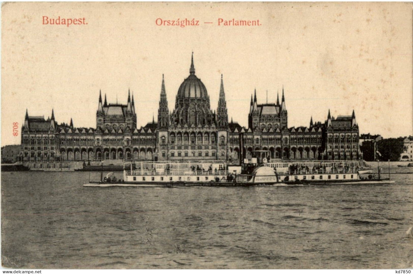 Budapest - Parlament - Hongarije