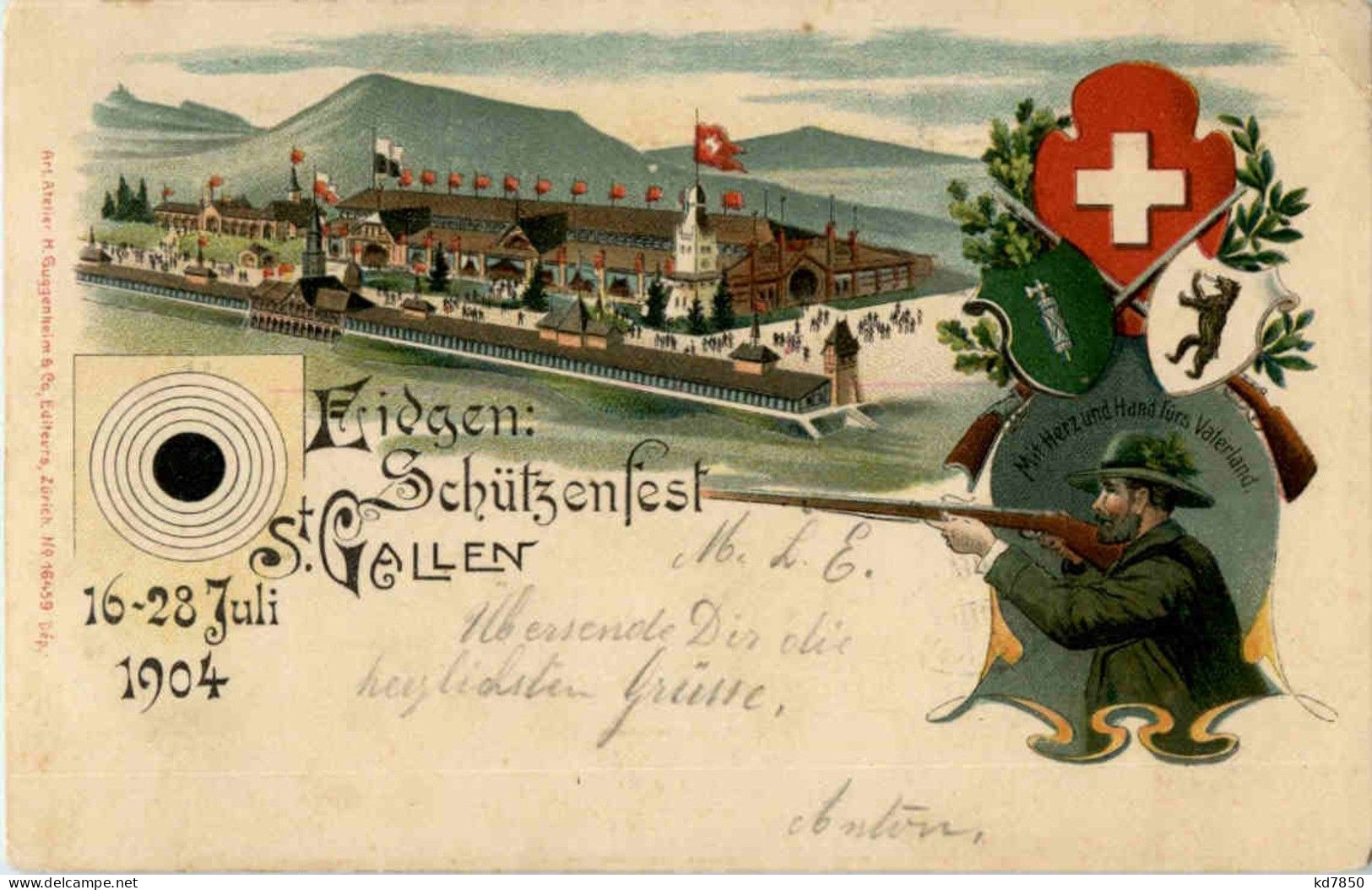 St. Gallen - Eidg. Schützenfest 1904 - St. Gallen