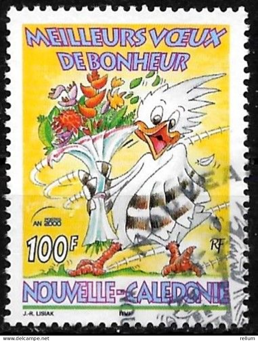 Nouvelle Calédonie 2000 - Yvert Et Tellier Nr. 836 - Michel Nr. 1228 Obl. - Used Stamps