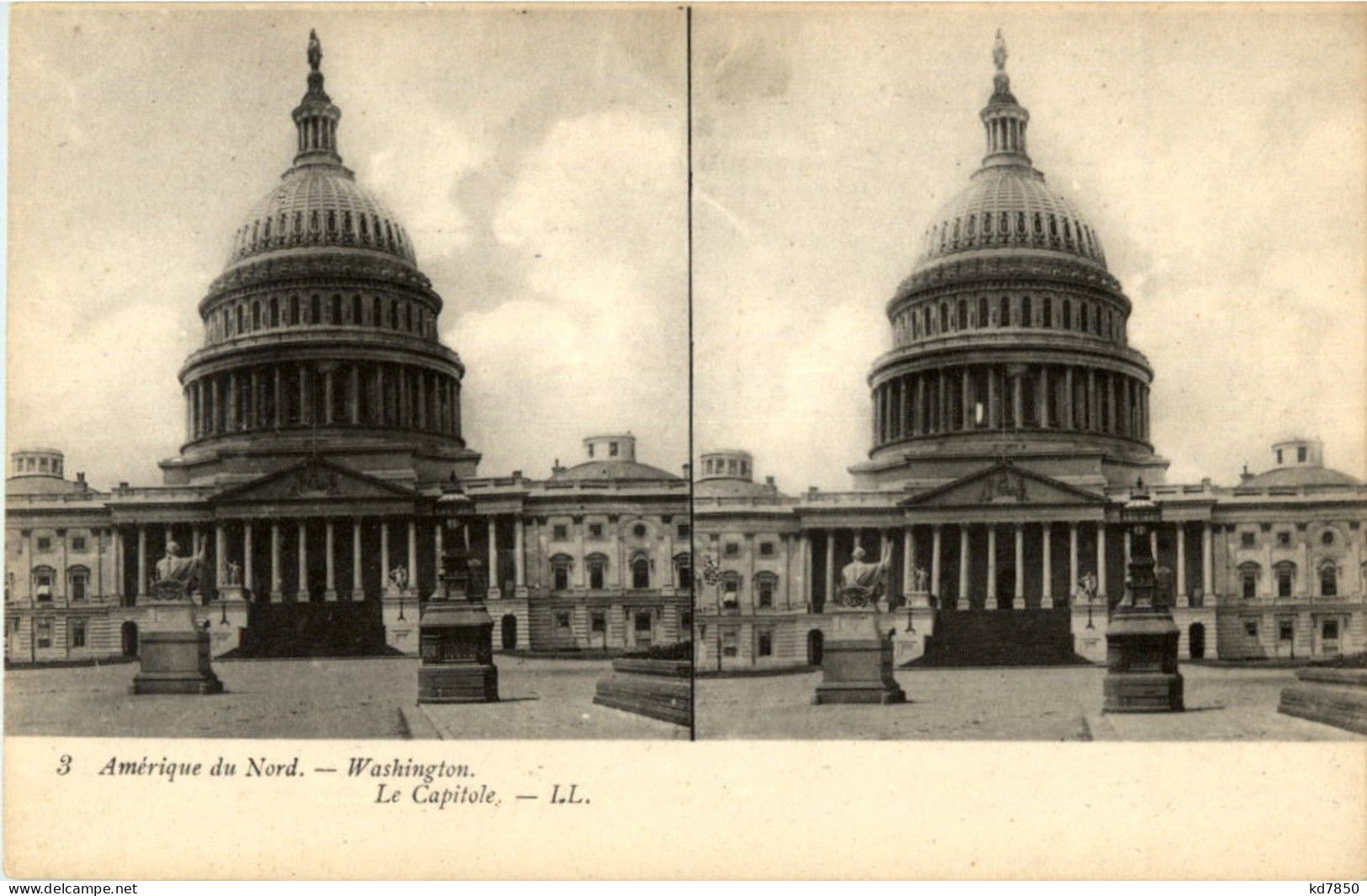 Washington DC - Stereo Card - Washington DC