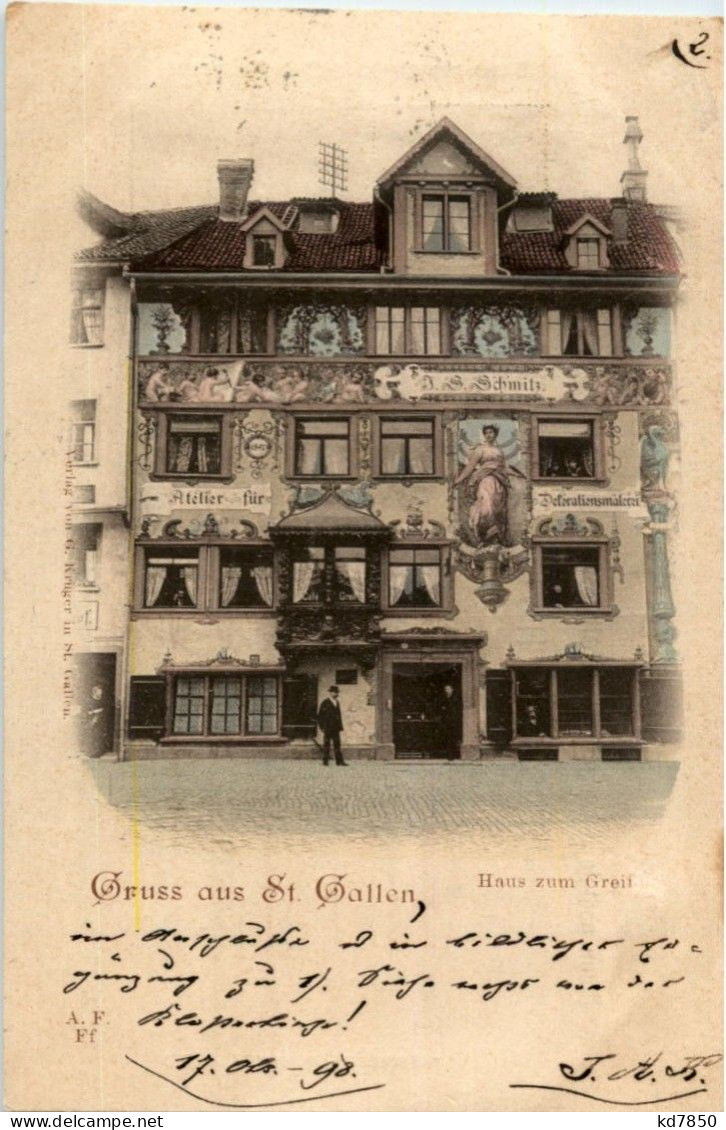 Gruss Aus St. Gallen - Haus Zum Greif - St. Gallen