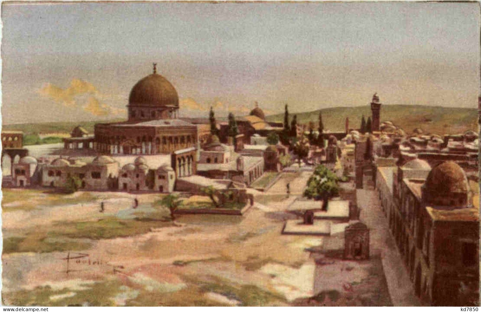 Jerusalem - Place Du Temple - Palestina