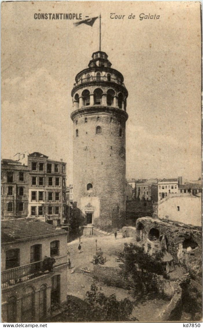 Constantinople - Tour De Galata - Turquia