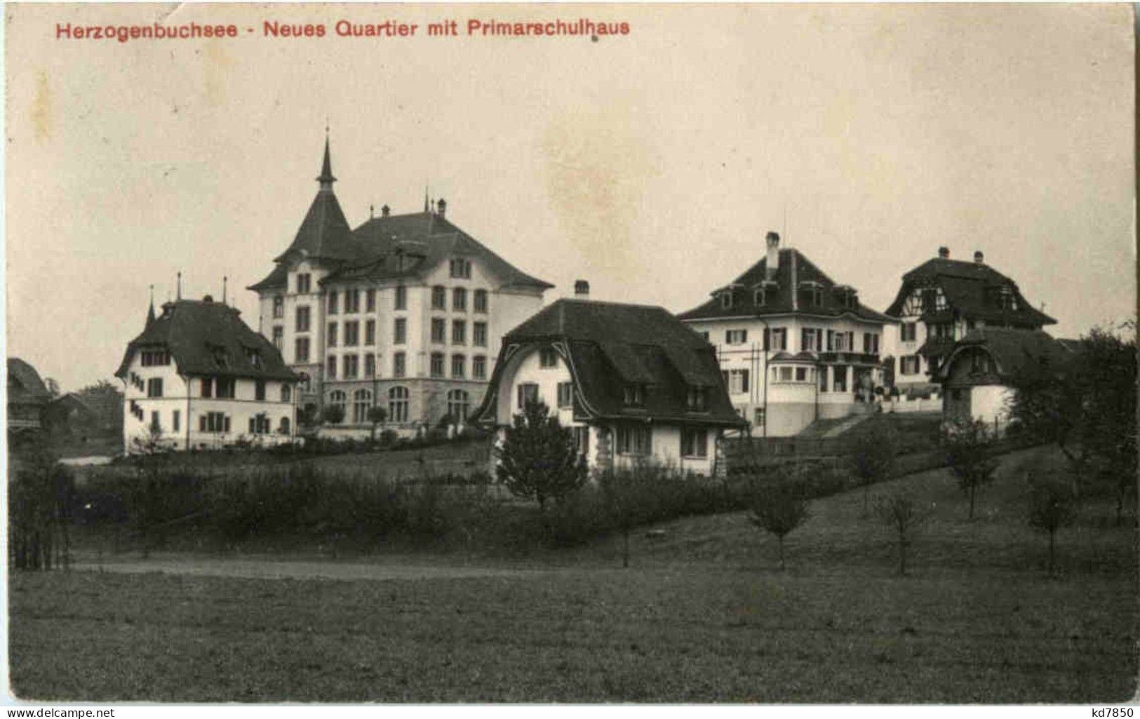 Herzogenbuchsee - Neues Quartier Mit Primarschulhaus - Herzogenbuchsee