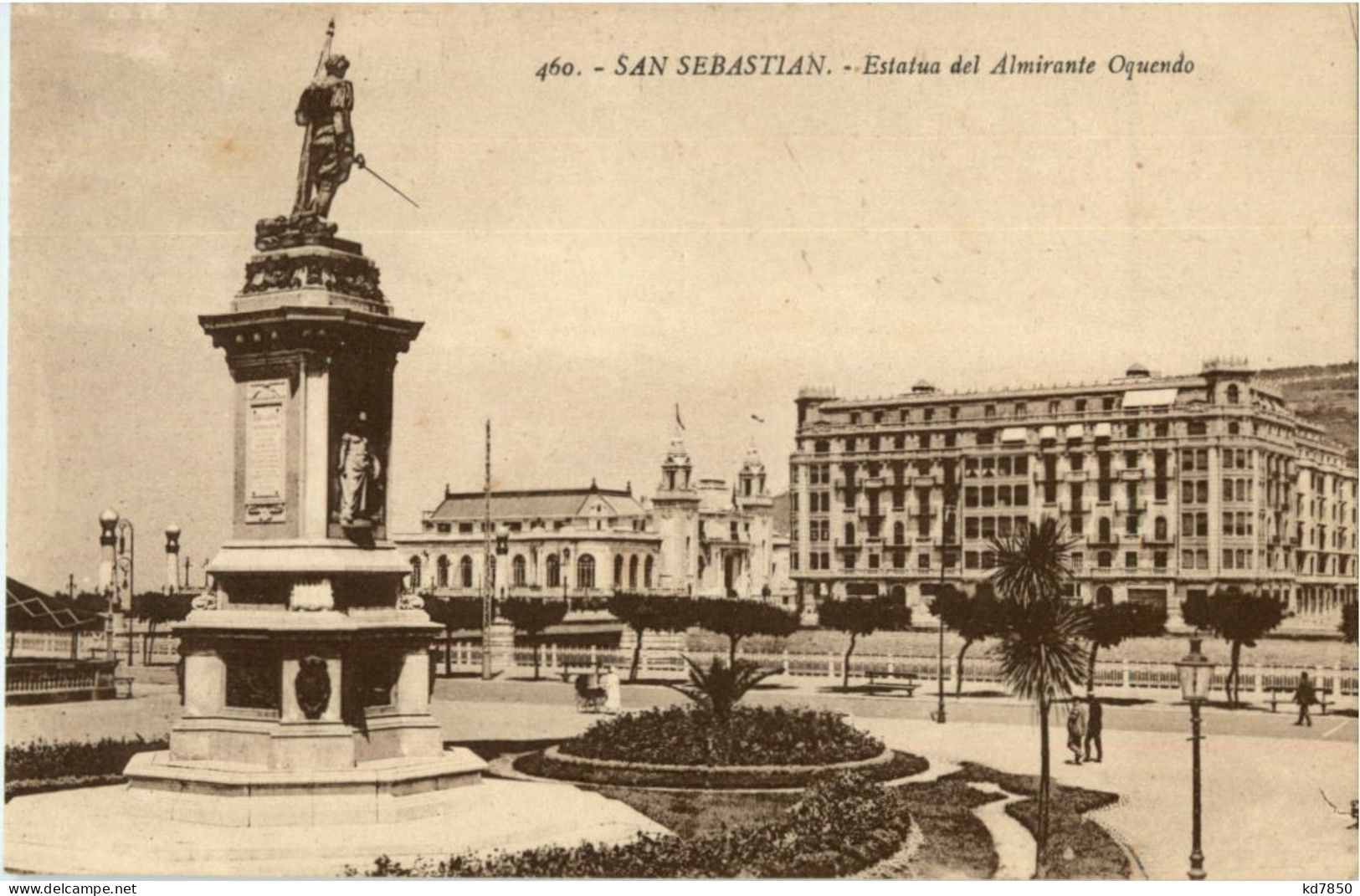 San Sebastian - Estatua Del Almirante - Guipúzcoa (San Sebastián)