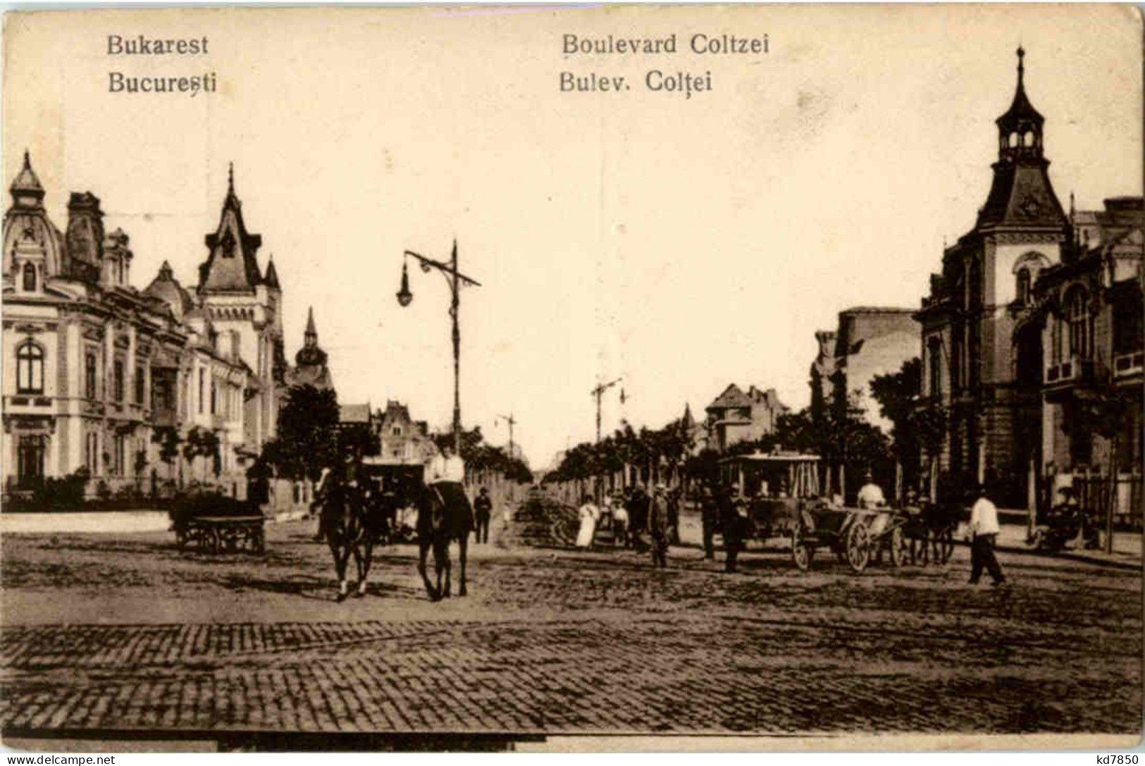 Bukarest - Boulevard Coltzei - Romania