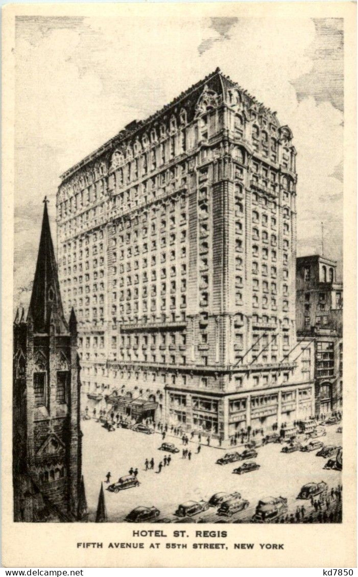 New York - Hotel St. Regis - Otros & Sin Clasificación