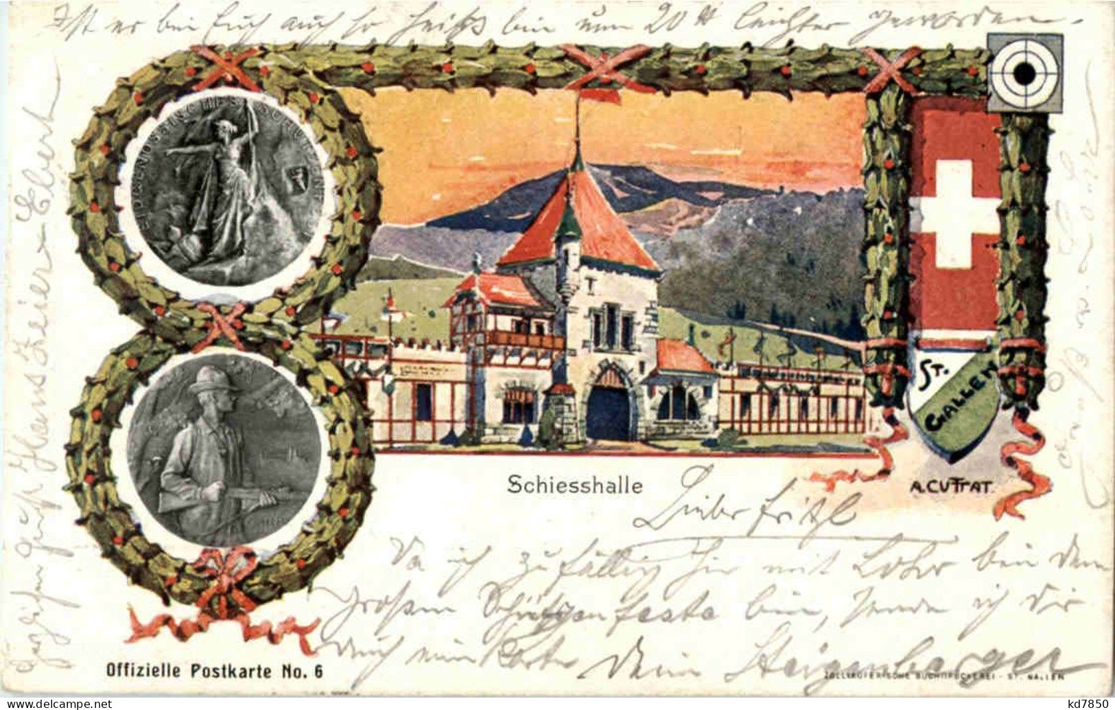 St. Gallen - Eidg. Schützenfest 1904 - San Gallo