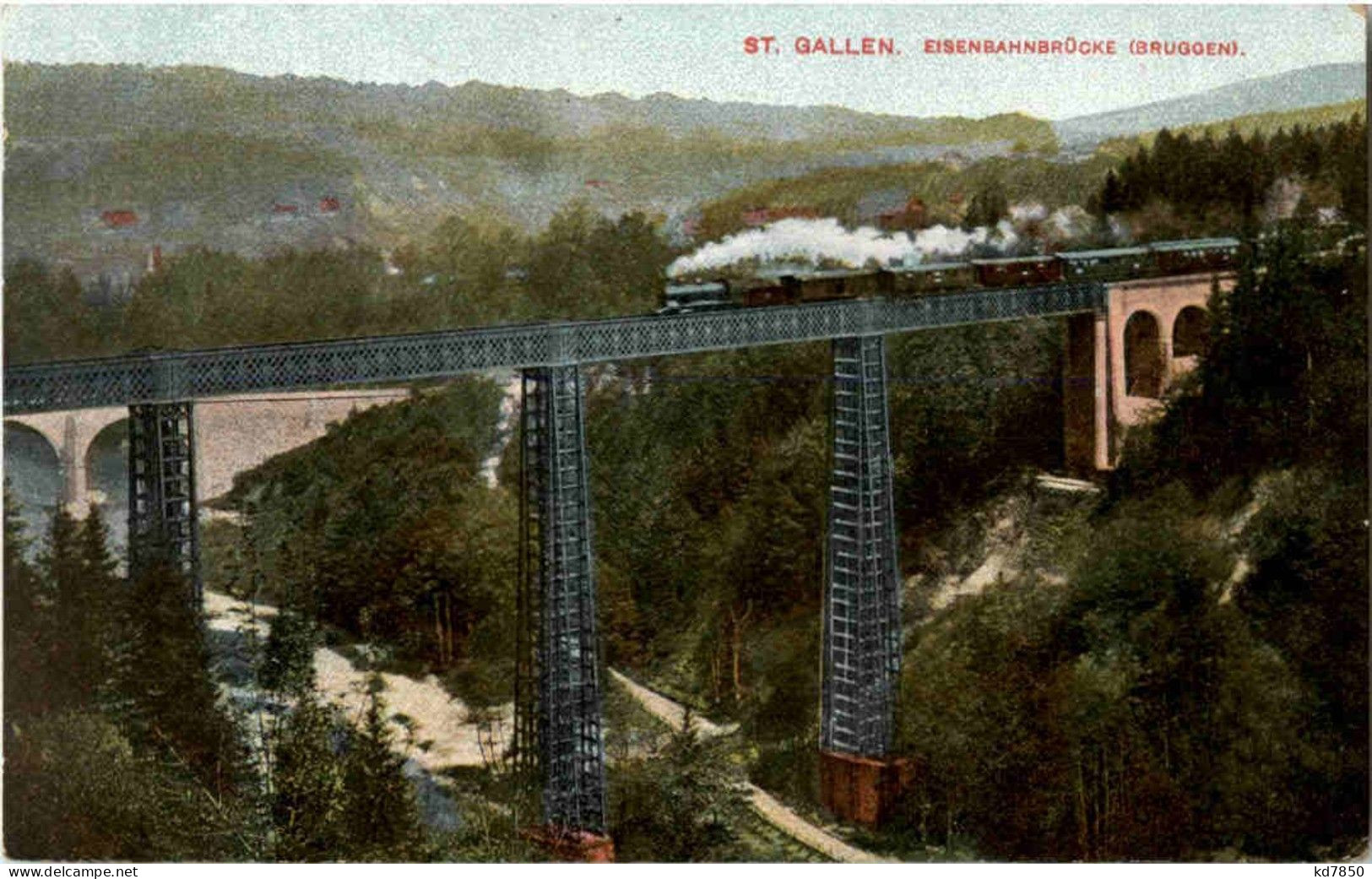 St. Gallen - Eisenbahnbrücke - San Gallo