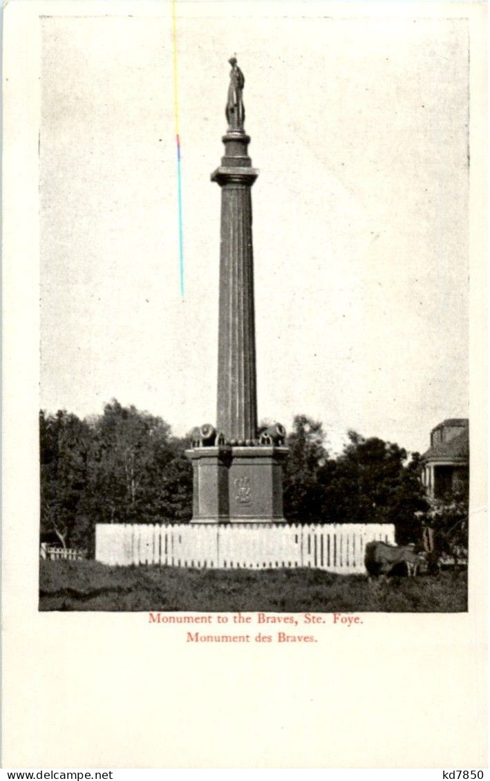 Monument Des Braves - Autres & Non Classés