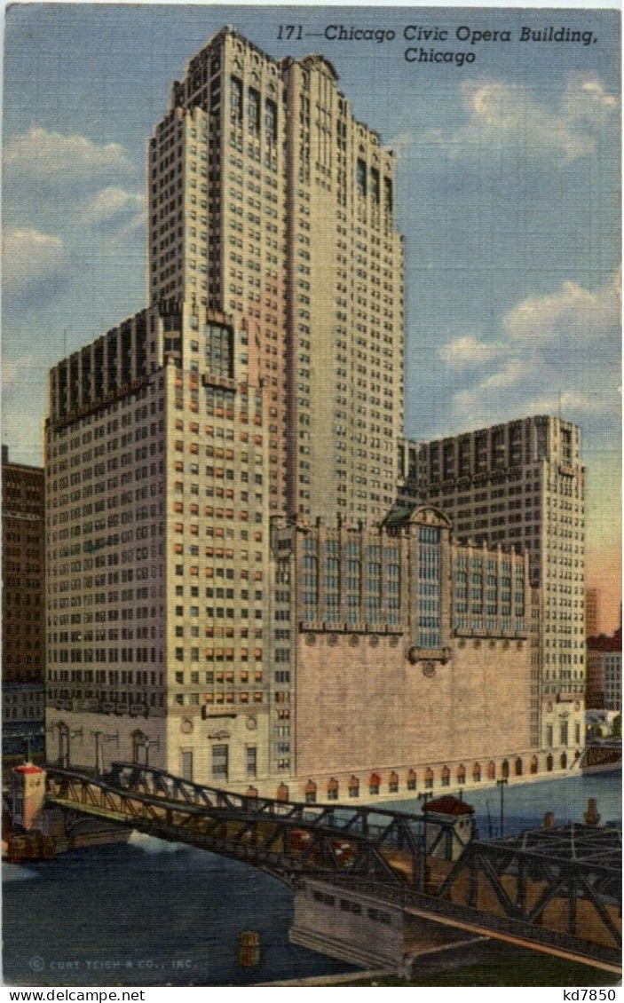 Chicago - Civic Opera Building - Chicago