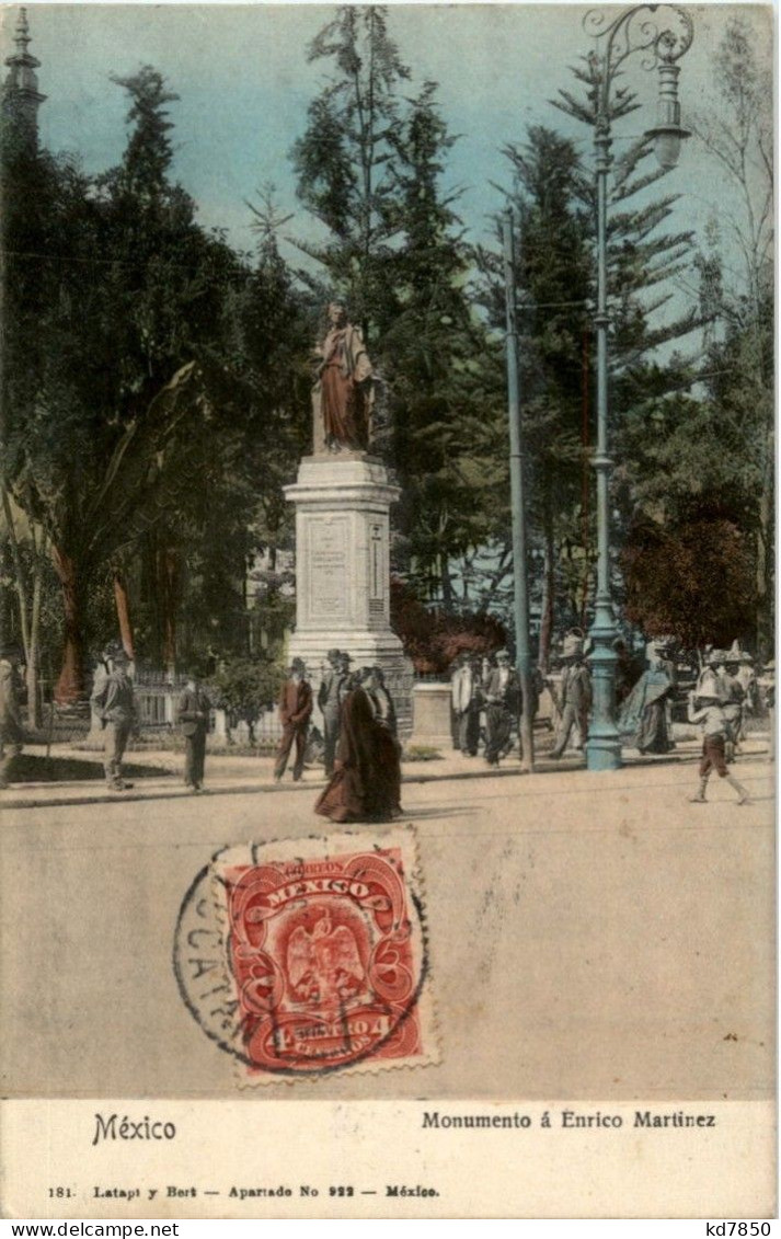 Mexico - Monumento A Enrico Martinez - Mexico