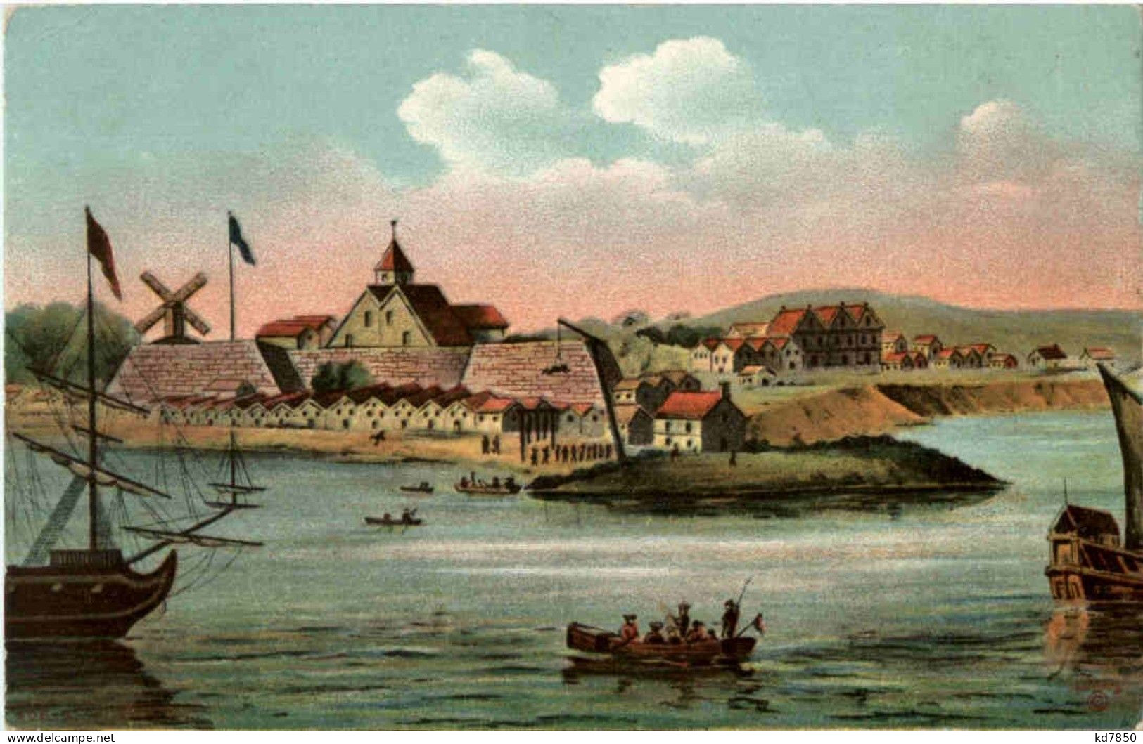 Fort Amsterdam In Kiefts Days - Other & Unclassified
