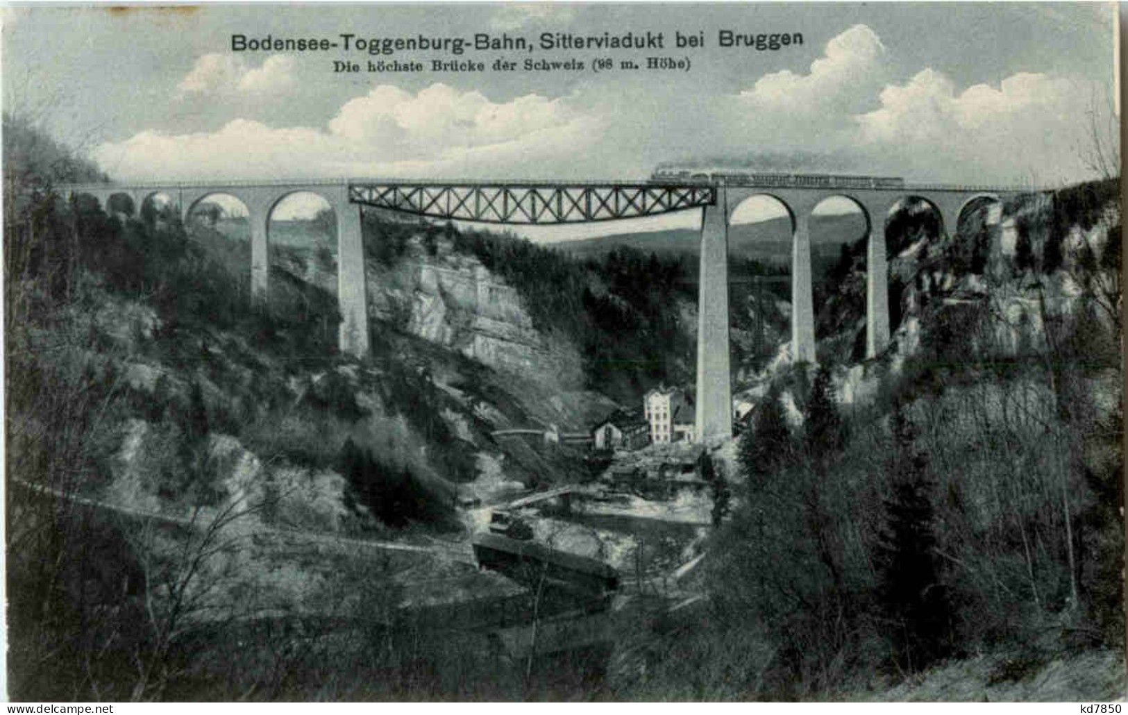 St. Gallen - Eisenbahnbrücke - San Gallo