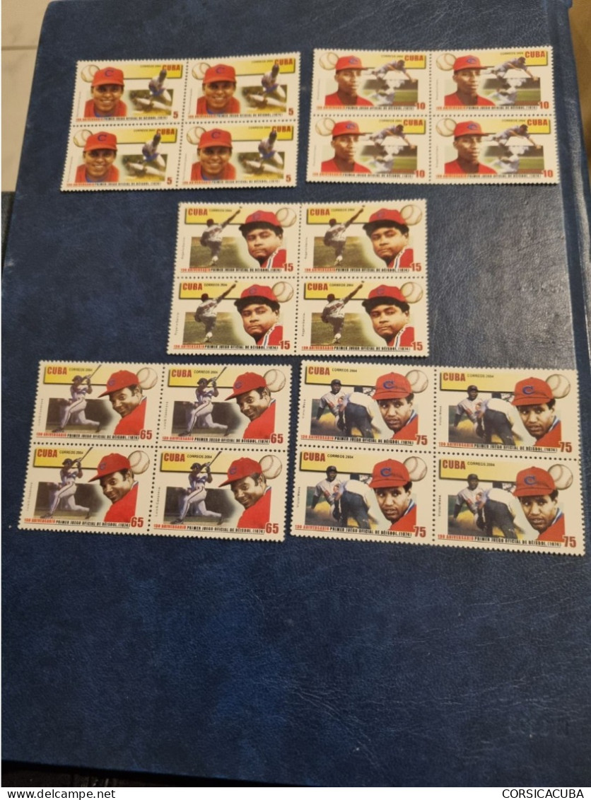CUBA  NEUF  2004    1er  JUEGO  OFICIEL  DE  BEISBOL    //  PARFAIT  ETAT  //  1er  CHOIX  // - Unused Stamps