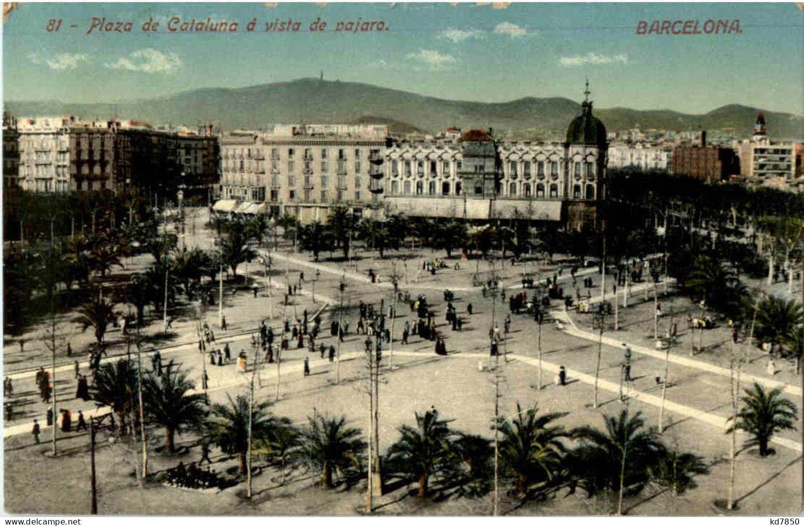 Barcelona - Plaza De Cataluna - Barcelona