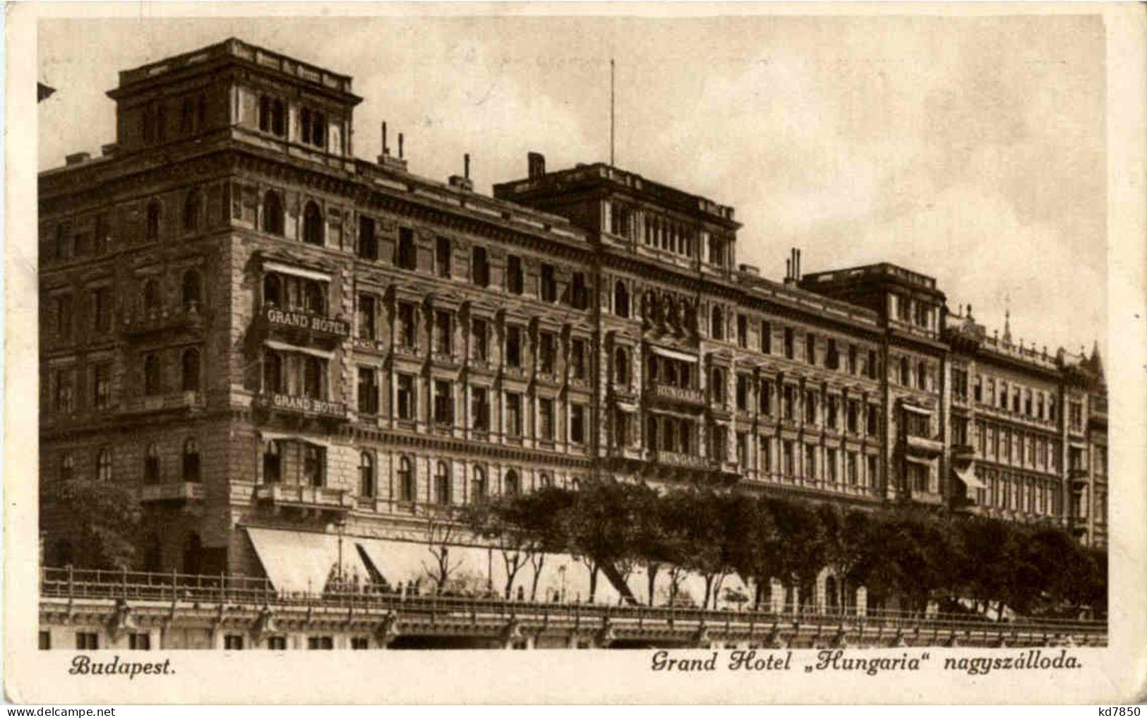 Budapest - Grand Hotel Hungaria - Hungría