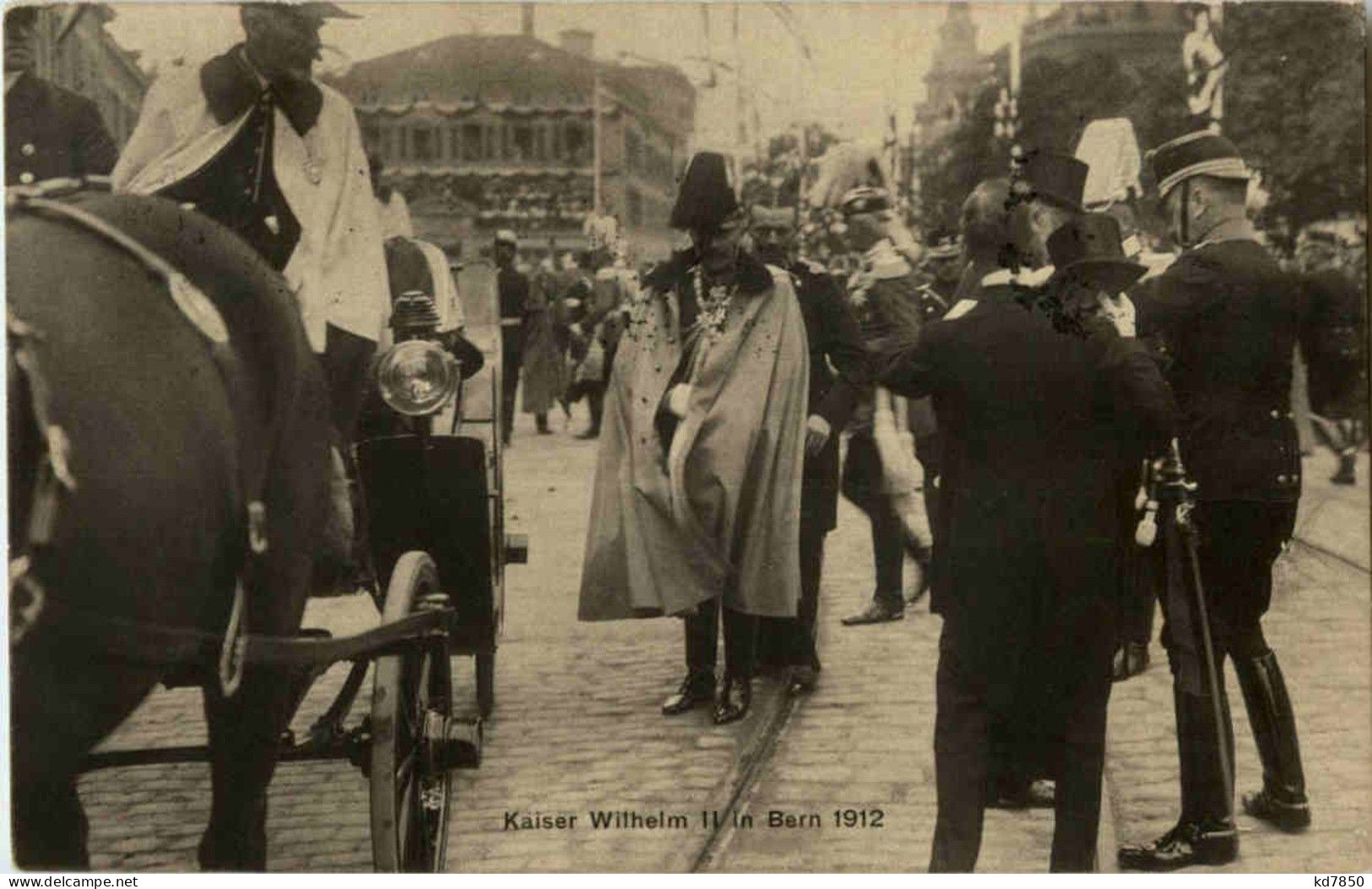 Bern - Kaiser Wilhelm II 1912 - Bern