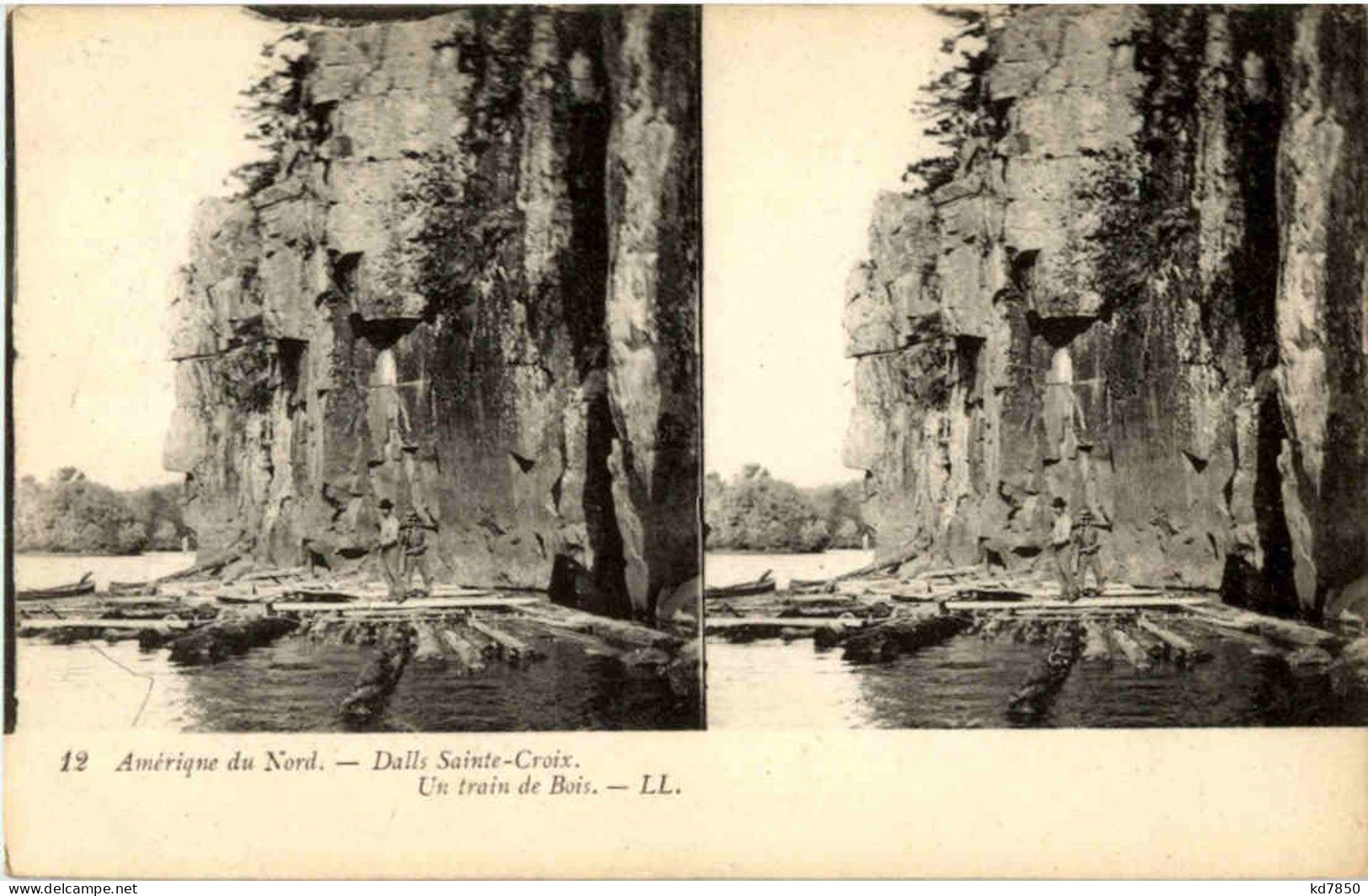 Dalls Sainte Croix - Stereo Card - Other & Unclassified