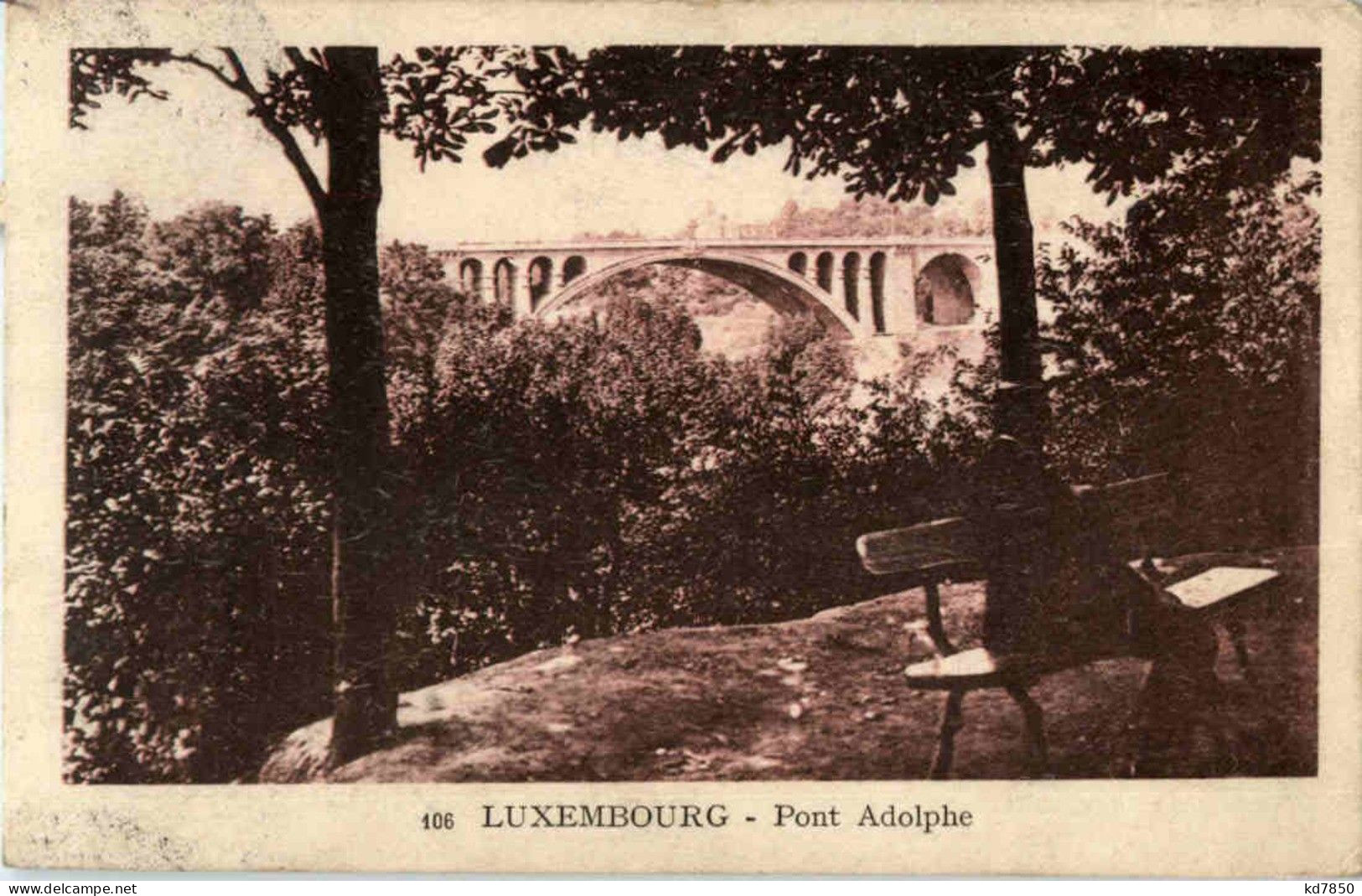 Ludembourg - Pont Adolphe - Luxemburg - Stadt