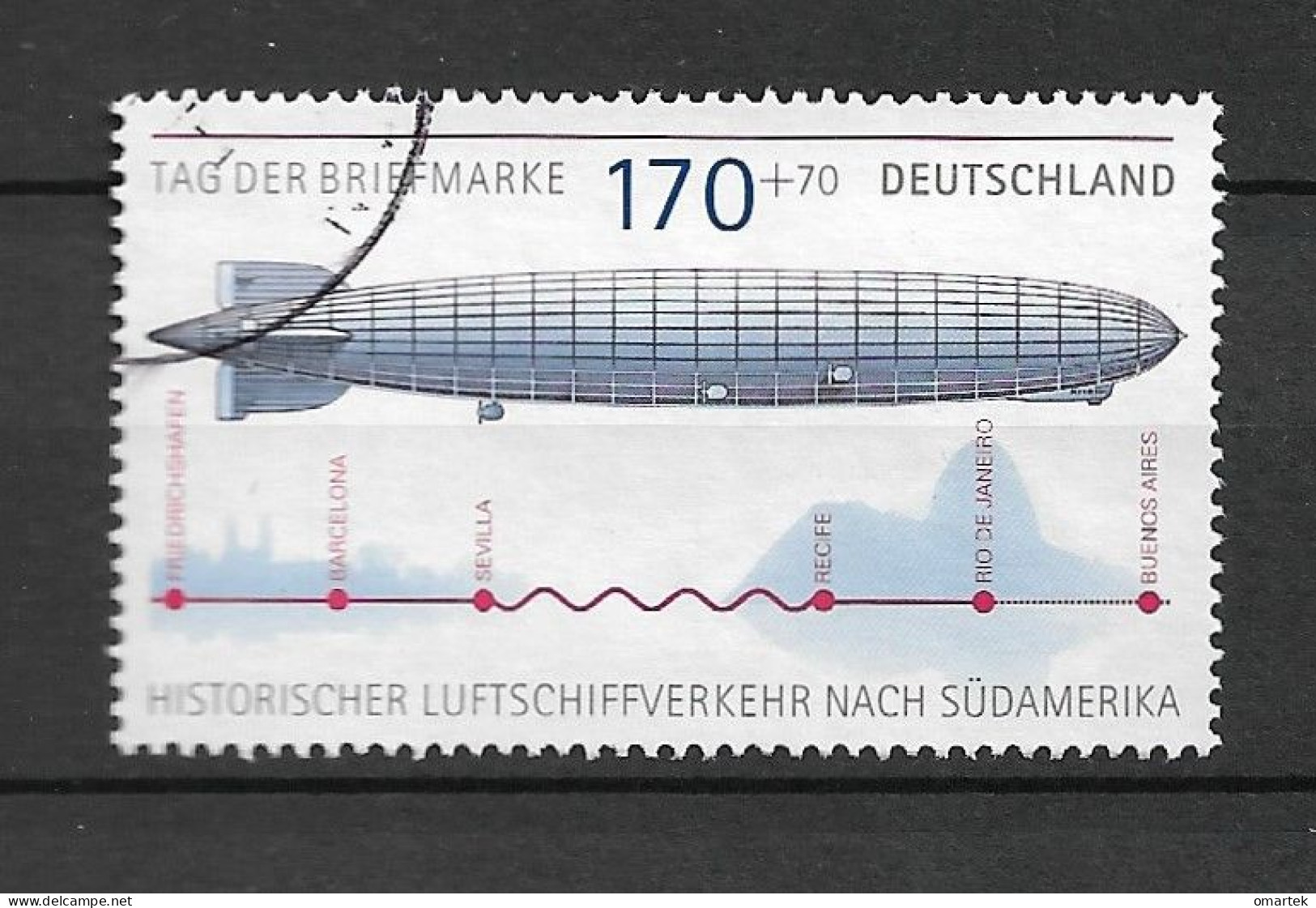 Deutschland Germany BRD 2007 ⊙ Mi 2589 LZ 127 "Graf Zeppelin. - Usados