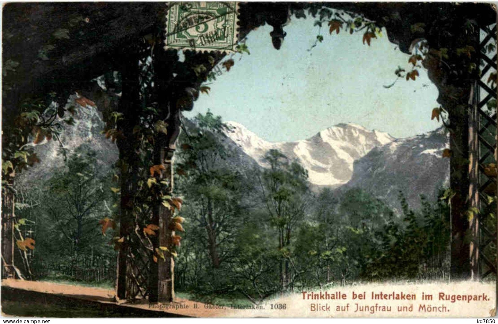 Interlaken - Trinkhalle Im Rugenpark - Interlaken