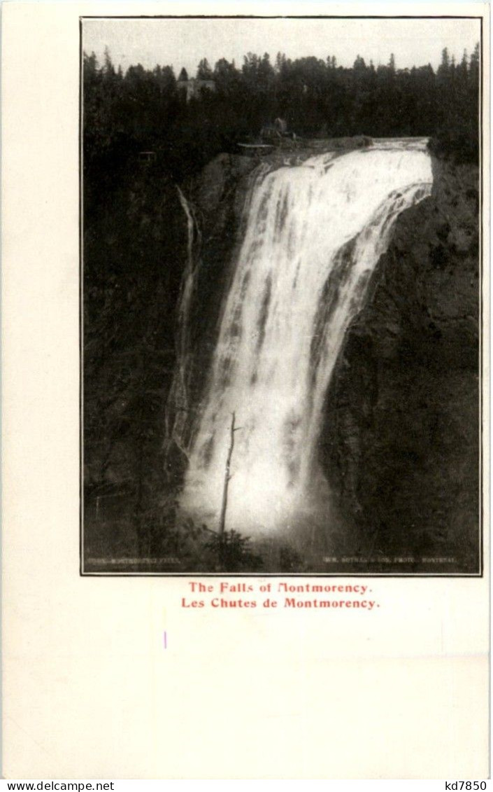 The Falls Of Montmorency - Andere & Zonder Classificatie