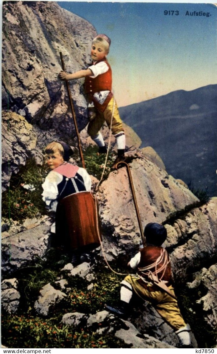 Bergsteigen - Kinder - Alpinismus, Bergsteigen