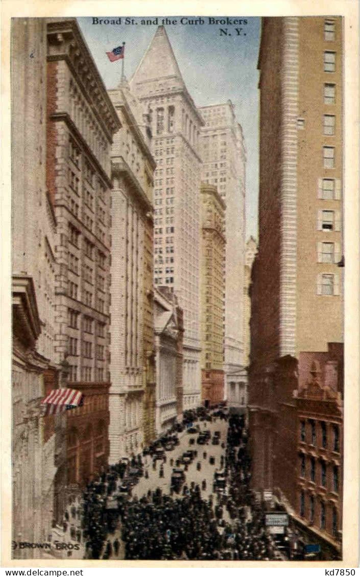New York - Broad Street - Other & Unclassified