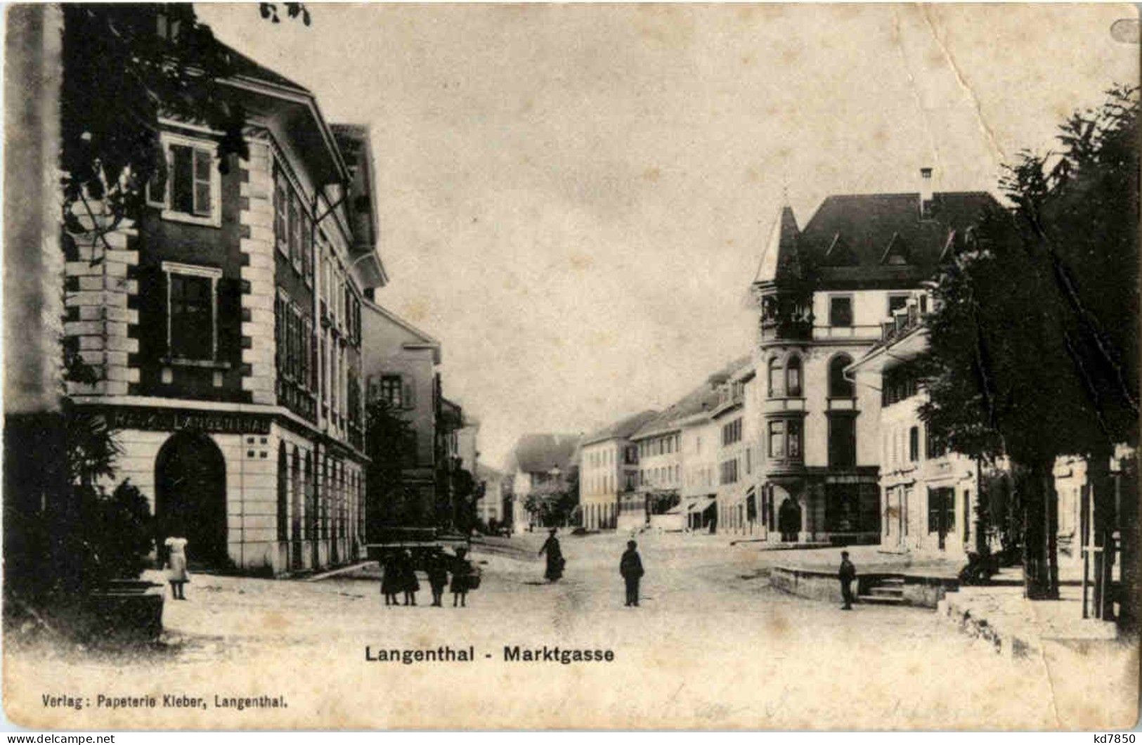 Langenthal - Marktgasse - Langenthal