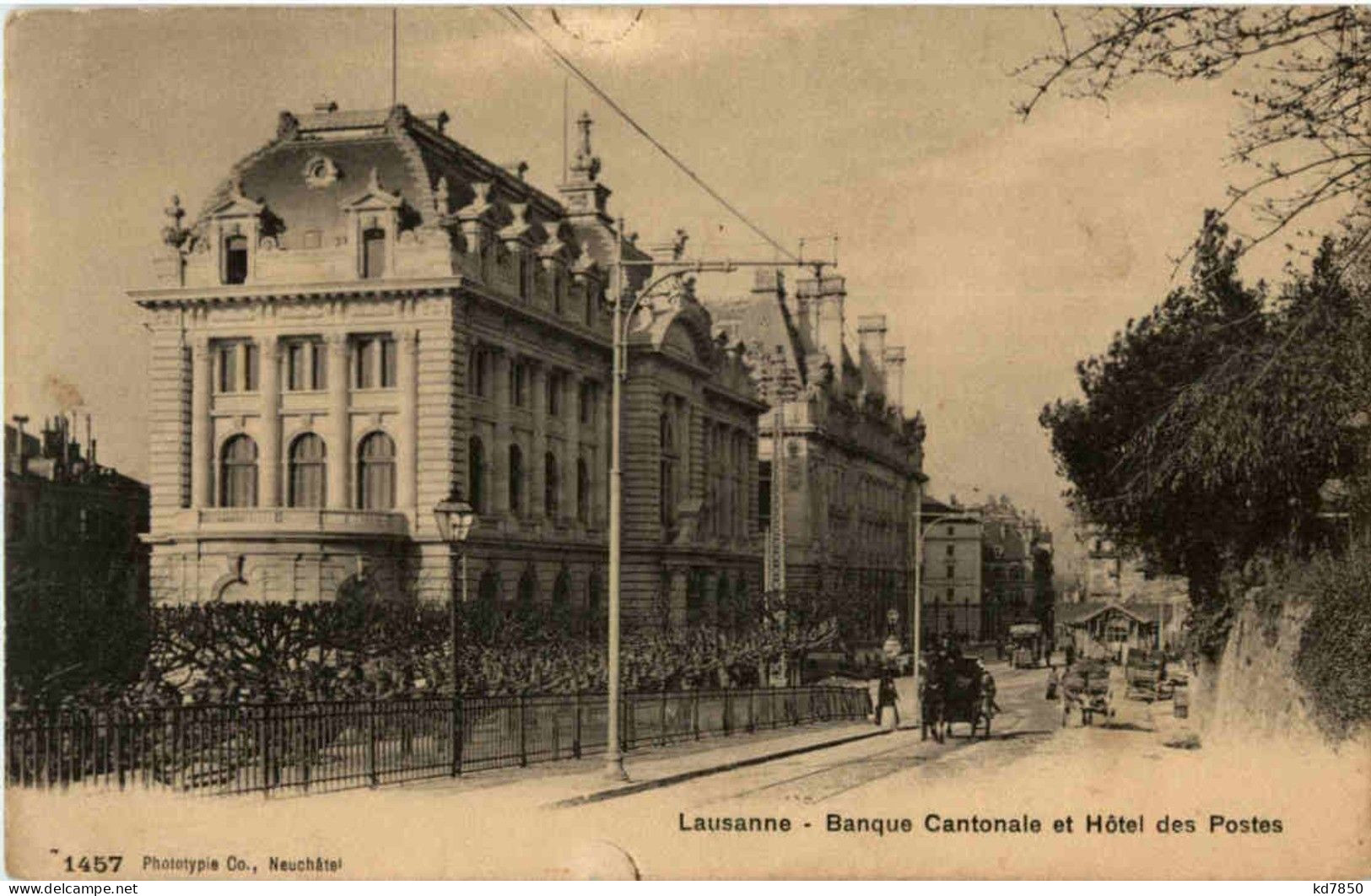 Lausanne - Banque Cantonale - Lausanne