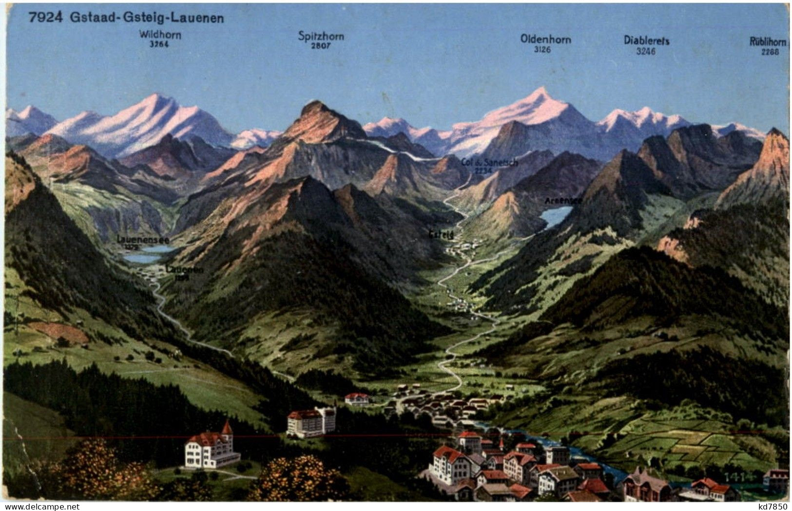 Gstaad - Gsteig Lauen - Gstaad