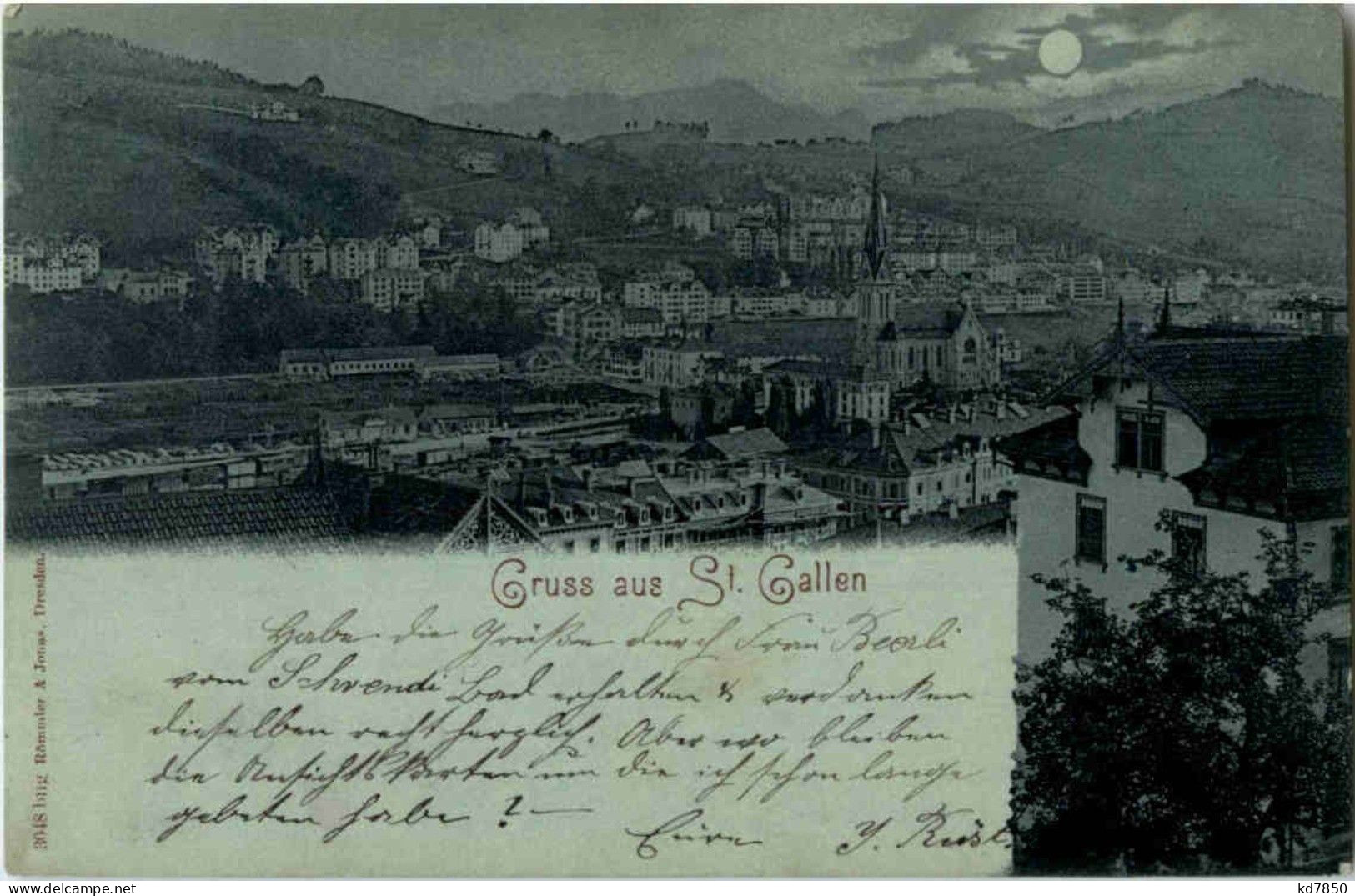 Gruss Aus St. Gallen - Saint-Gall