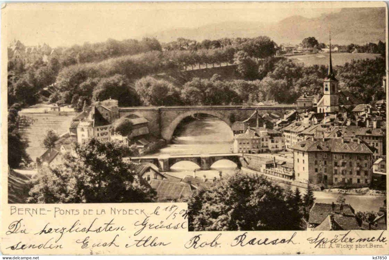 Bern - Ponts De La Nydeck - Bern