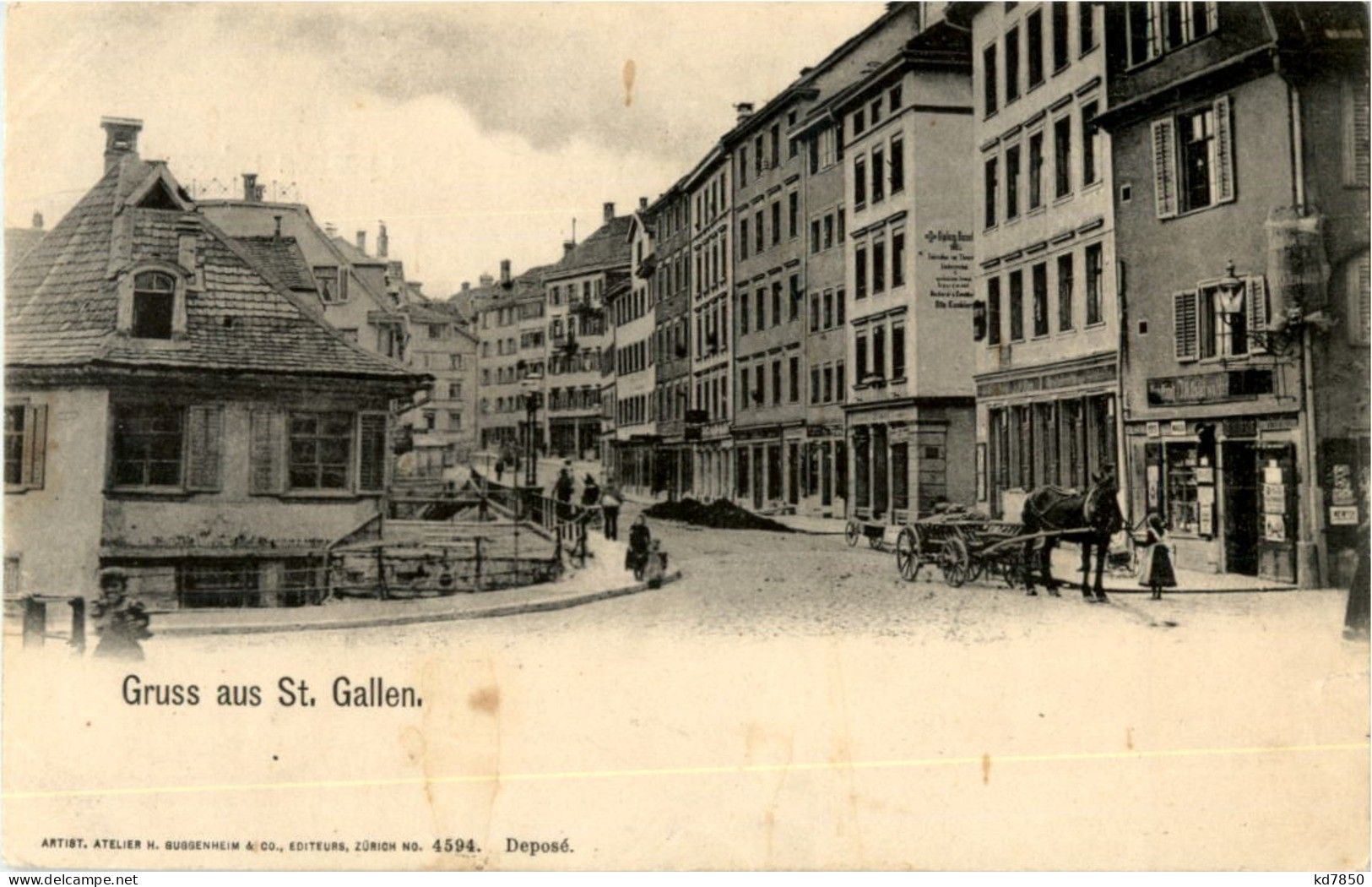 Gruss Aus St. Gallen - San Gallo