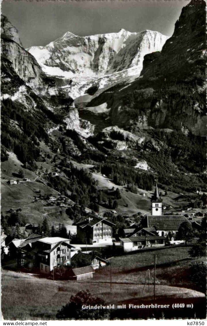 Grindelwald Mit Fiescherhörner - Grindelwald