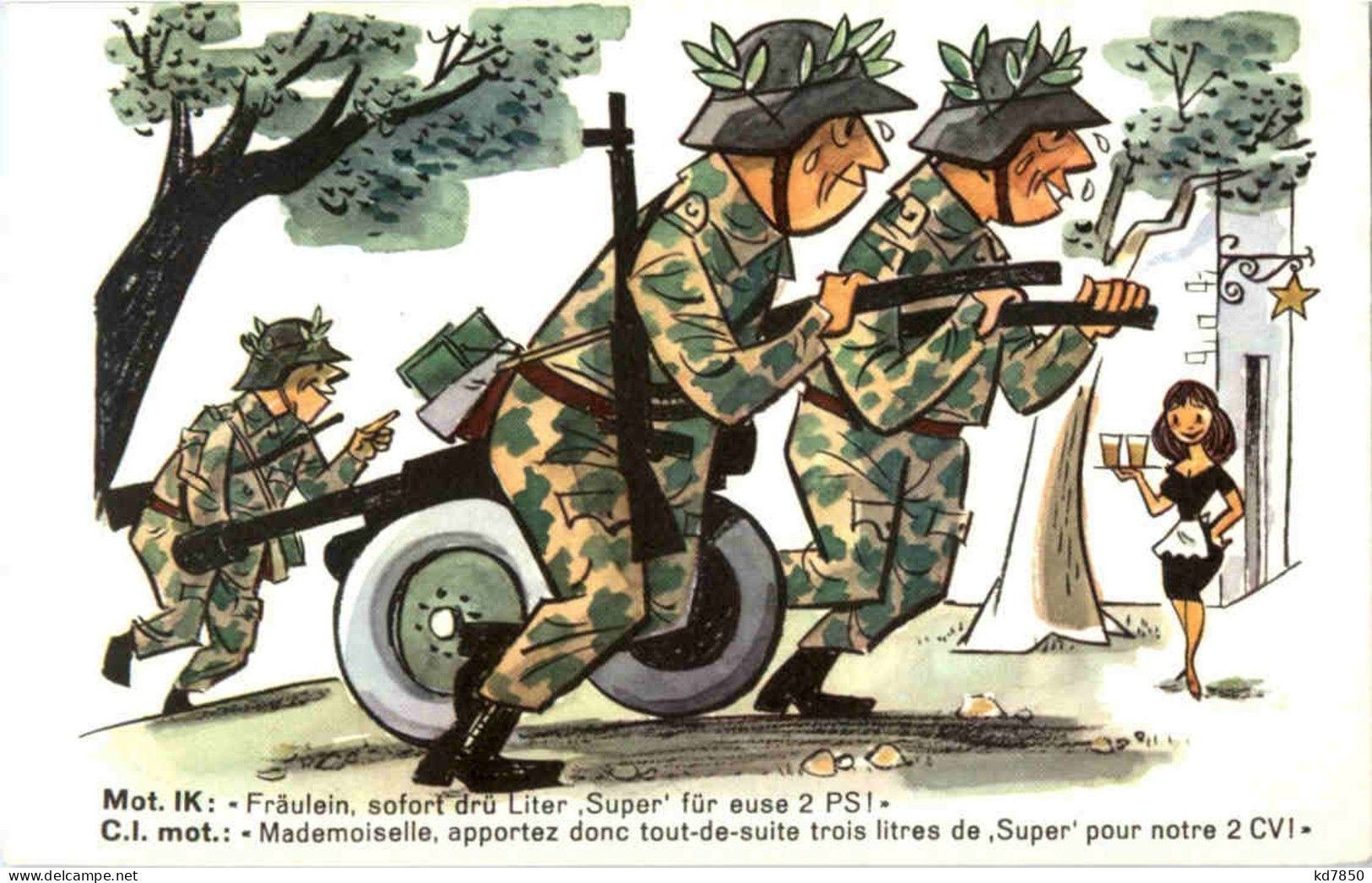 Schweizer Militär - Humor - Humoristiques