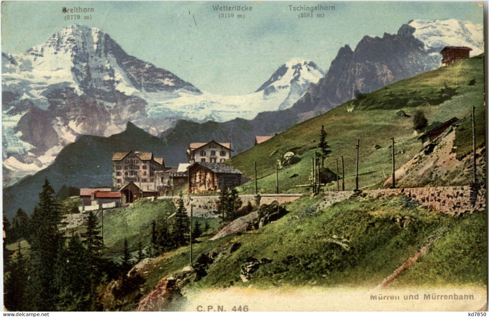 Mürren Und Mürrenbahn - Sonstige & Ohne Zuordnung