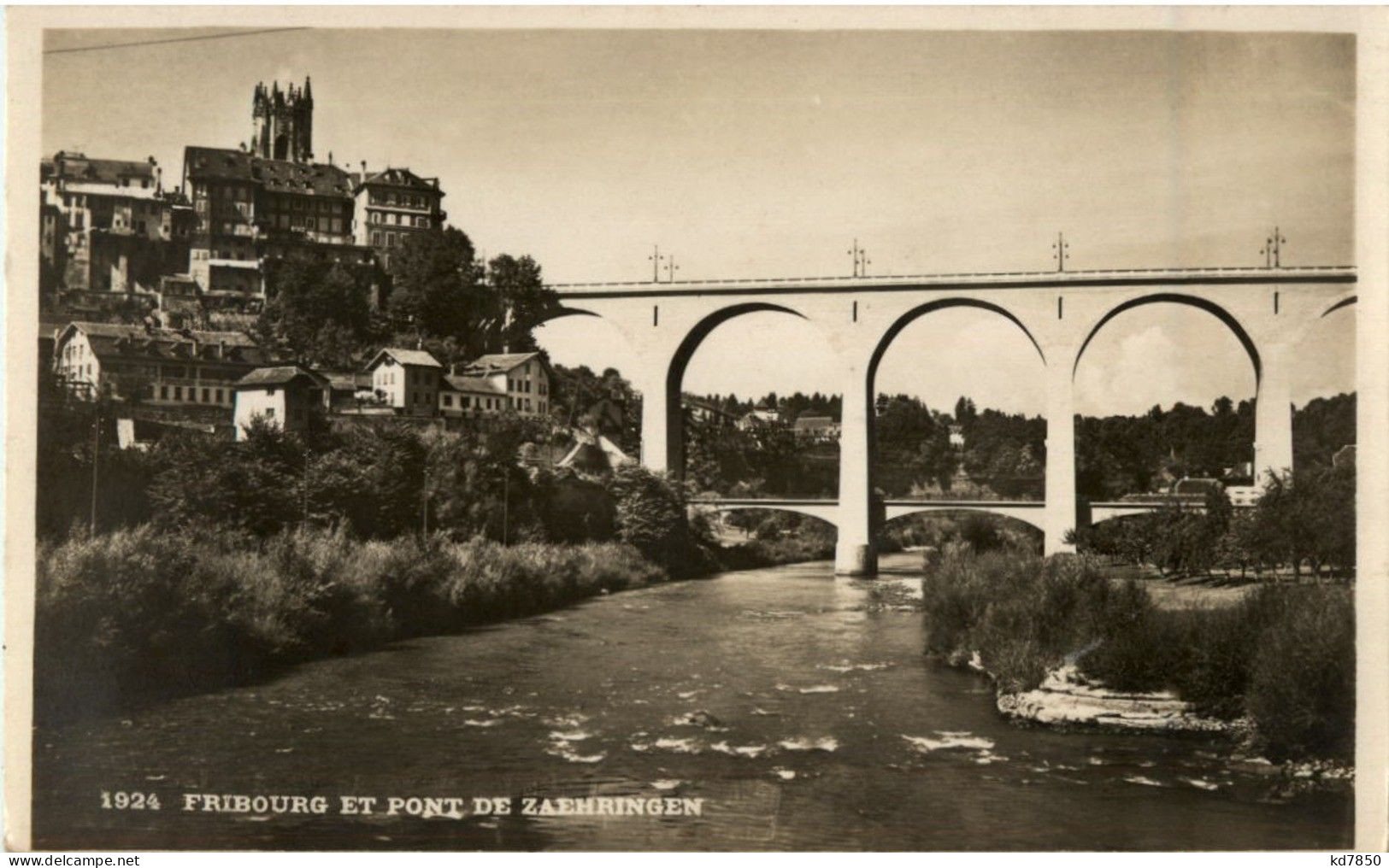 Fribourg Et Ponte De Zaehringen - Fribourg