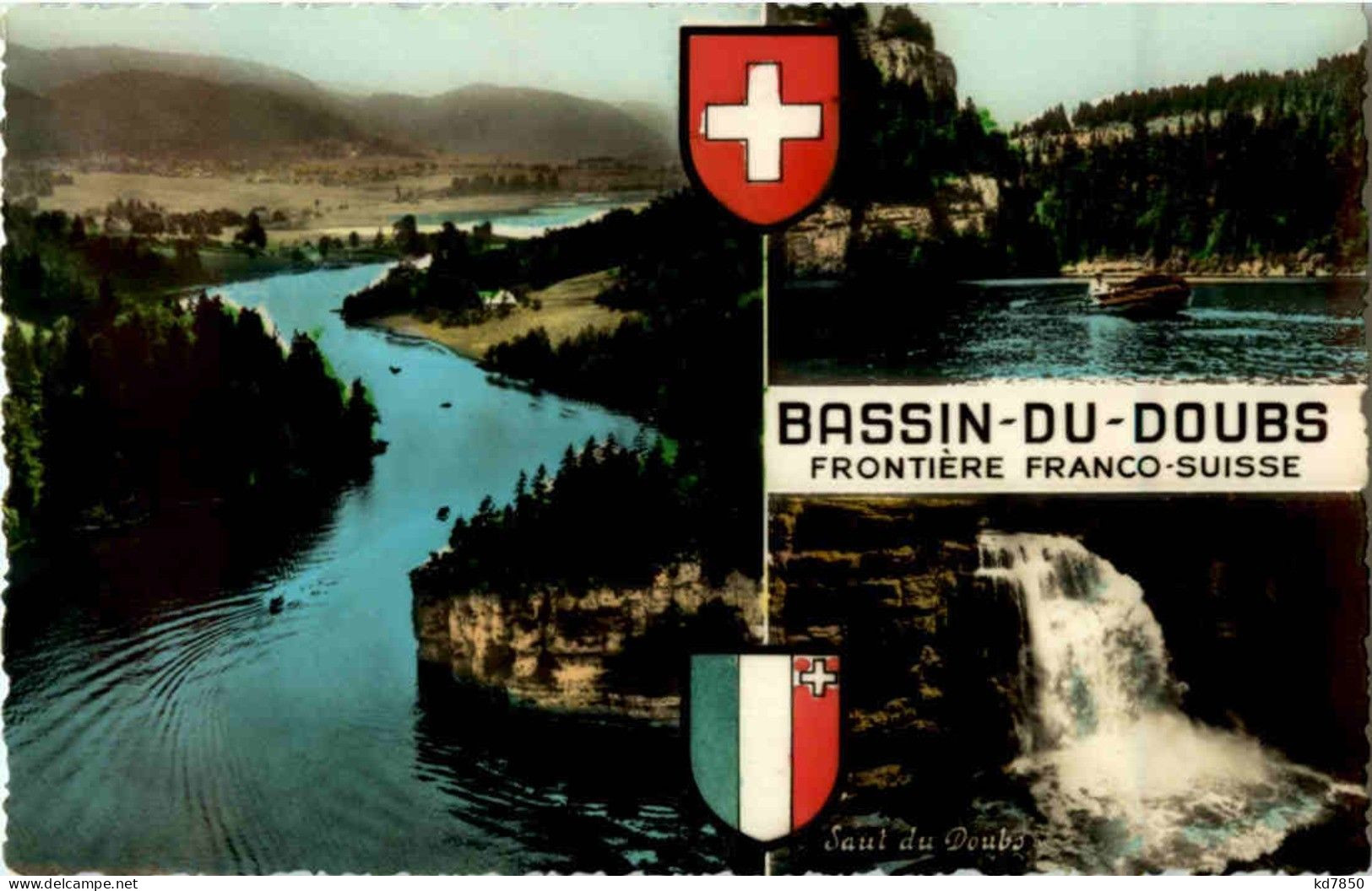Bassin Du Doubs - Frontiere Franco Suisse - Sonstige & Ohne Zuordnung